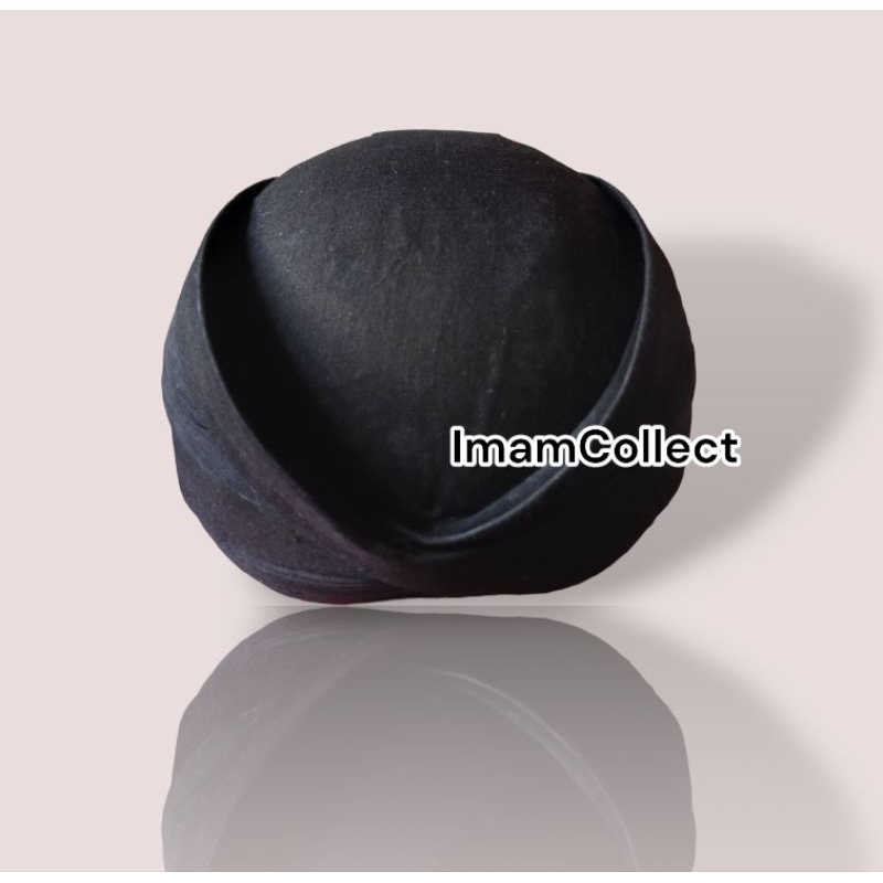 BLANGKON PERBAWAN HITAM POLOS