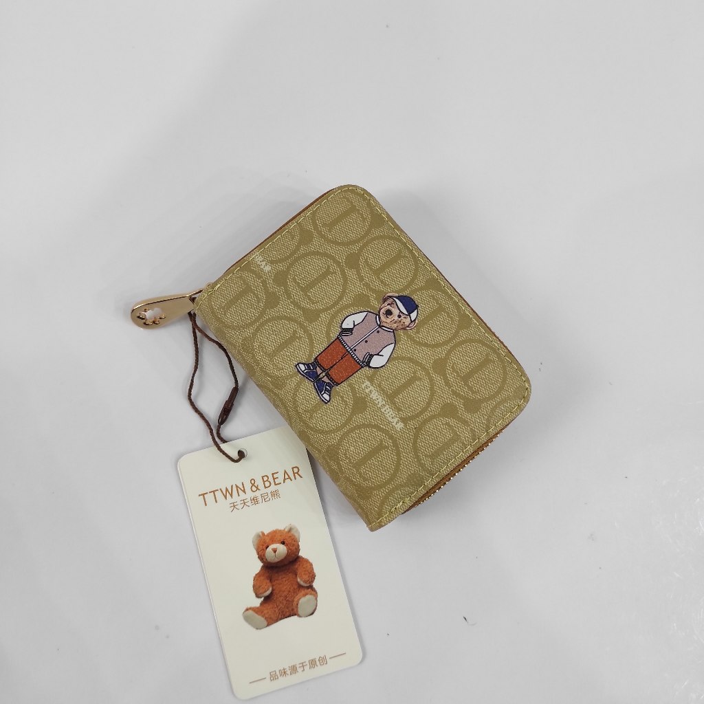 TTWN BEAR ORIGINAL TT2403 DOMPET WANITA - DOMPET LIPAT - DOMPET PENDEK - DOMPET KARTU - DOMPET TERLA