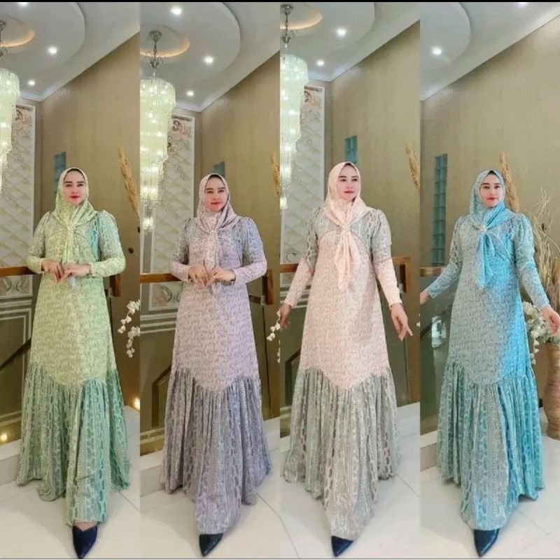 Gamis Nazwa Original terbaru by Nazwa (Ready)