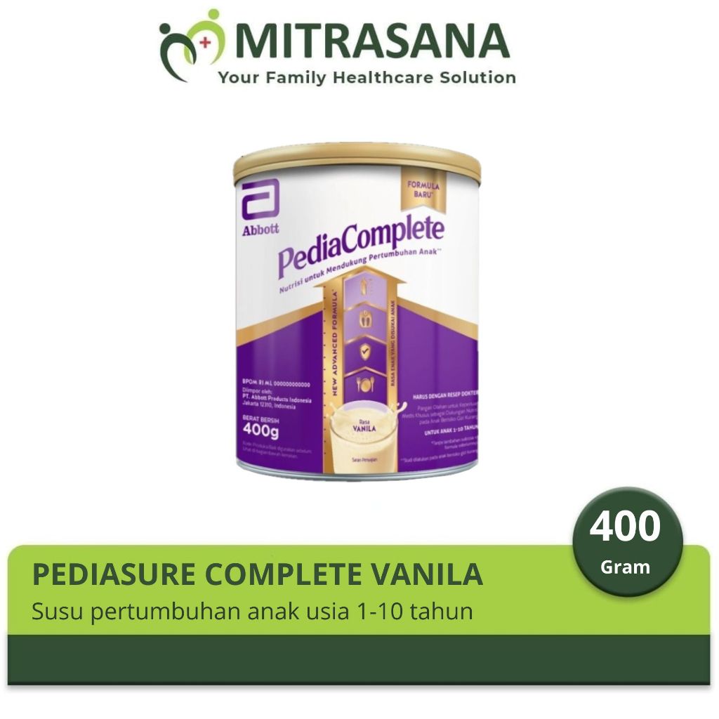 Pediasure Complete Vanila 400 Gram - Susu Pertumbuhan Anak