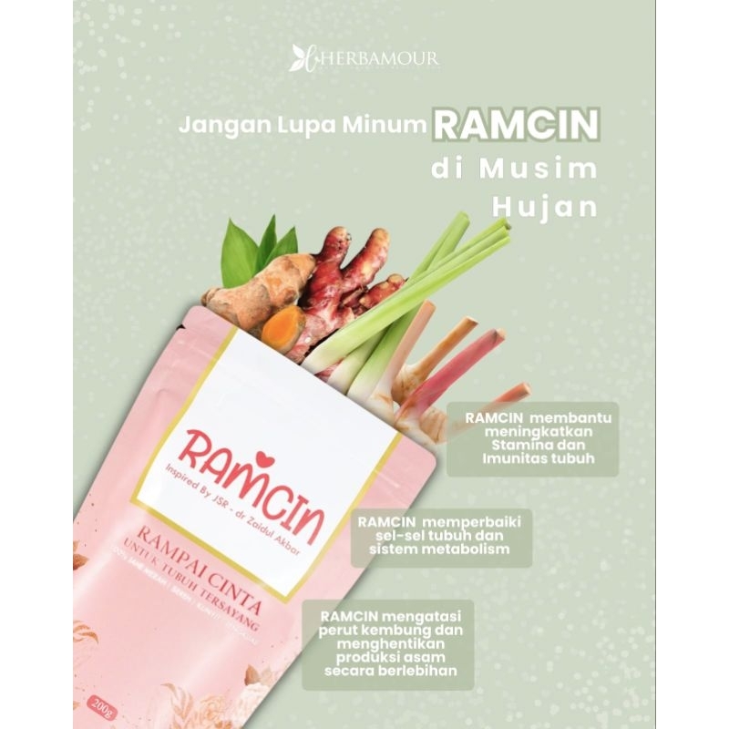 RAMCIN Herbalov Rampai Cinta inspired by Dr. Zaidul Akbar Amunisi Diet Sehat DBH