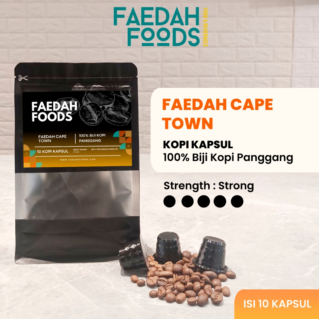 

Kopi Kapsul - Faedah Cape Town | Kapsul Nespresso