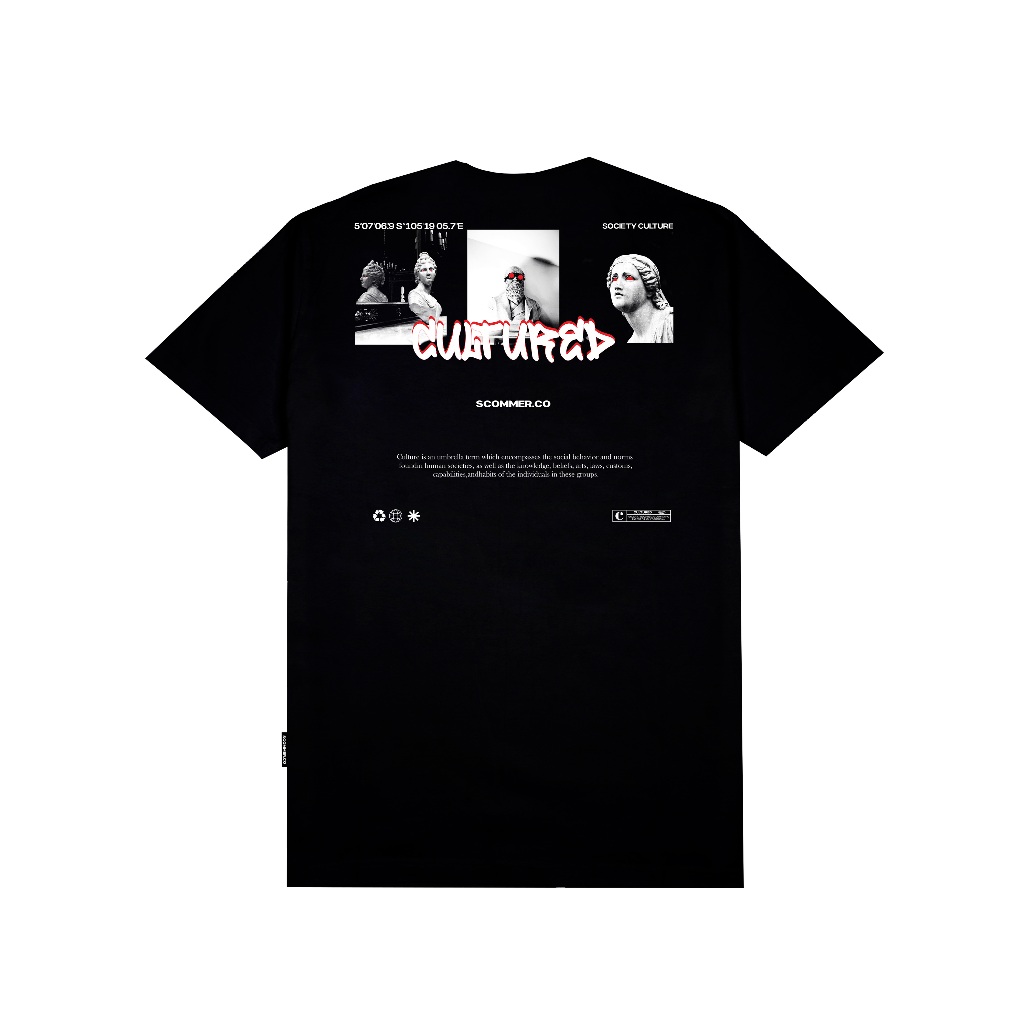 Scommer T-shirt Cultured Black