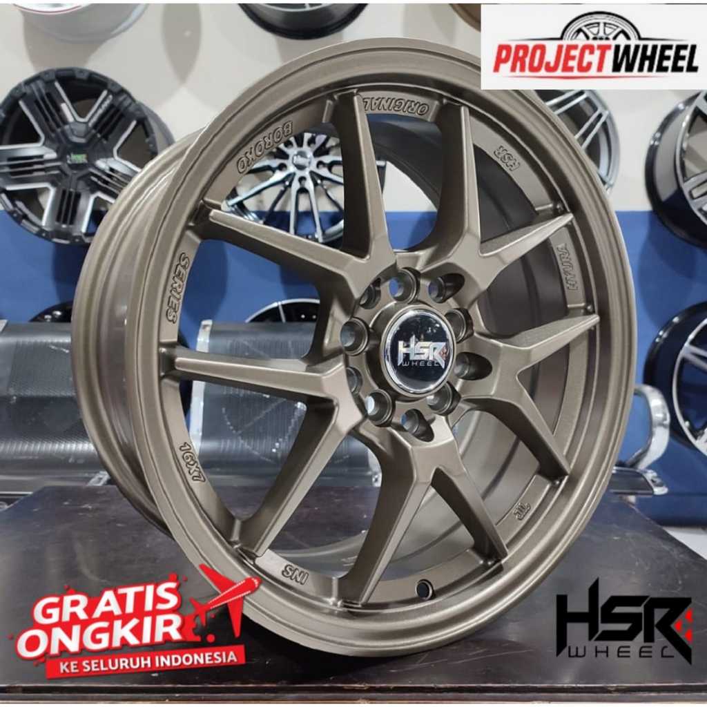 Velg Mobil Ertiga Grandmax Dll Hsr Hyura Ring 16 Lobang 5 Lebar 7 Rata