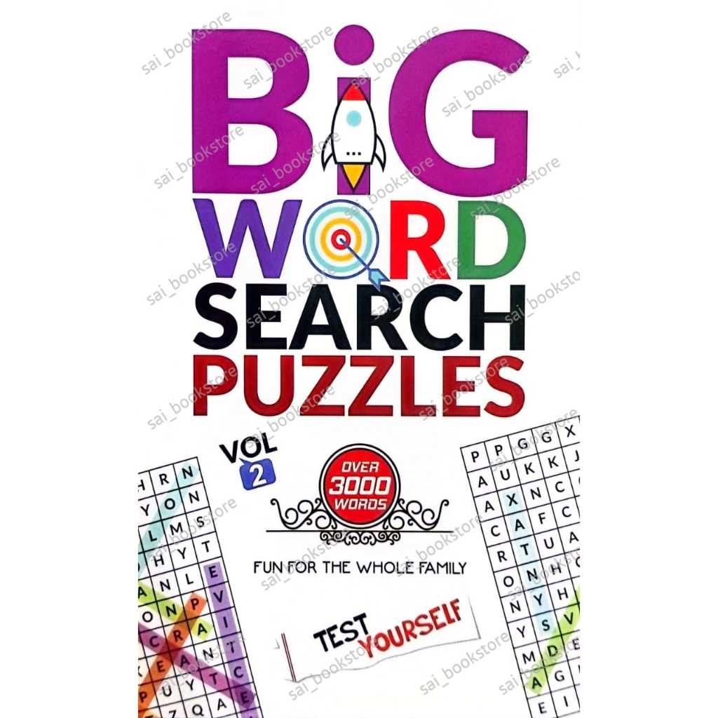 Big Word Search puzzles book