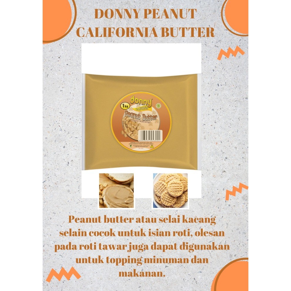 

Dony California peanut butter 1Kg