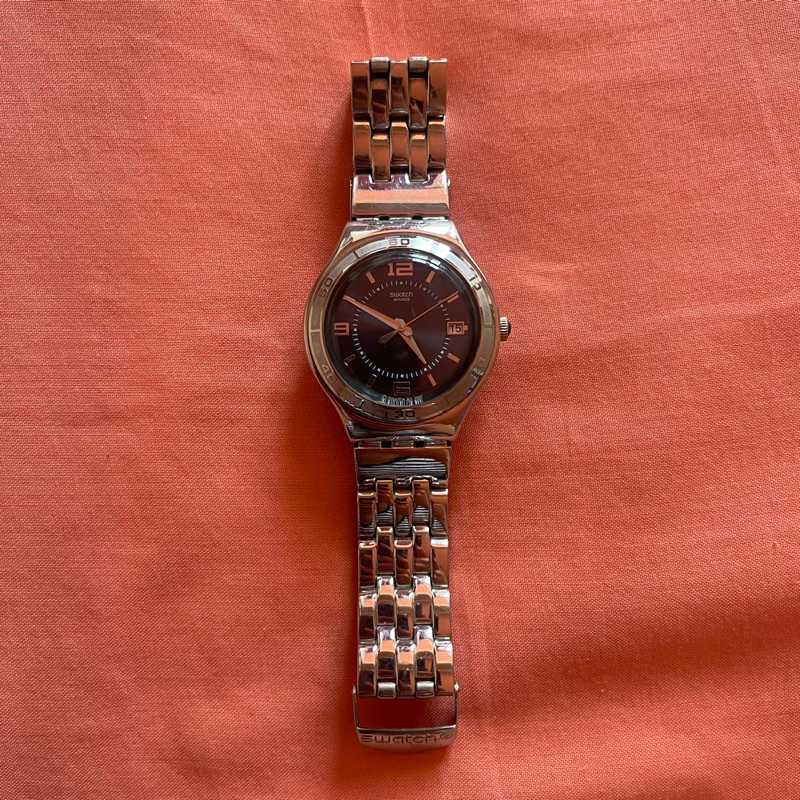 Swatch Jam Wanita Silver Preloved