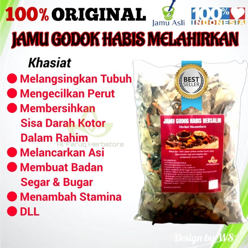 

Jamu Godok (Habis Bersalin) Jamu khusus ibu sehabis melahirkan, yang berkhasiat untuk melangsingkan tubuh kembali 93