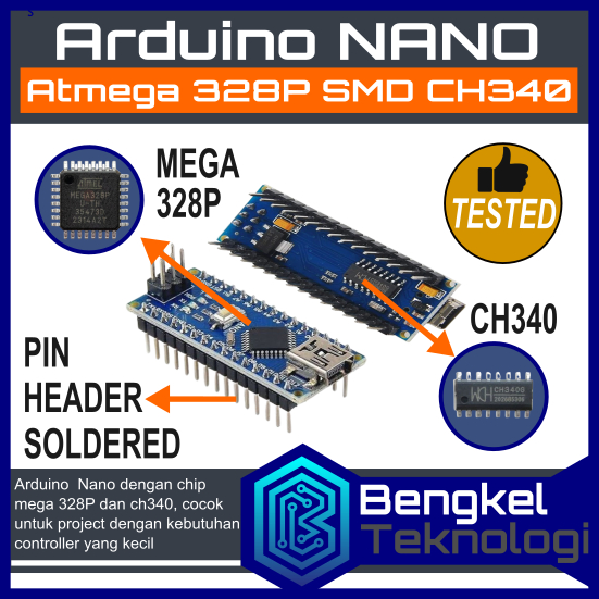 Arduino NANO ATMega 328P CH340