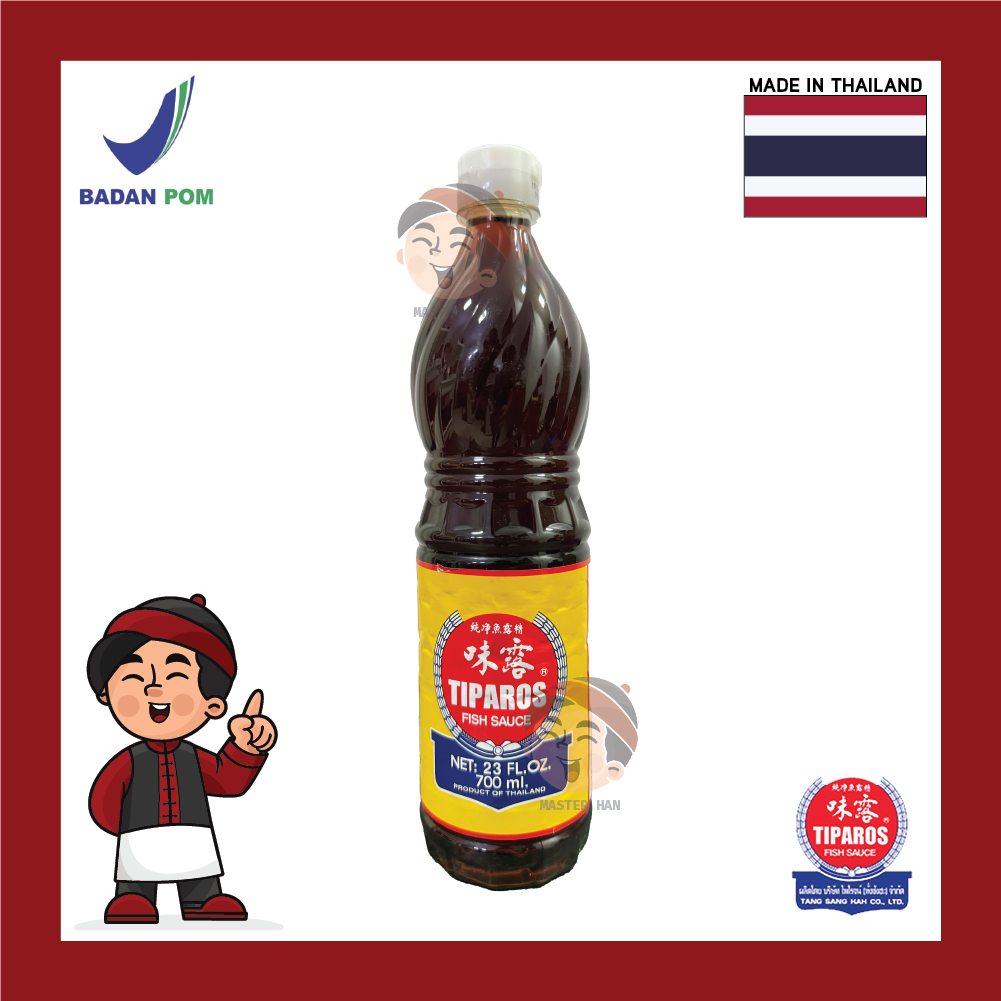 

Tiparos Fish Sauce 700ml Kecap Ikan Tiparos Thailand