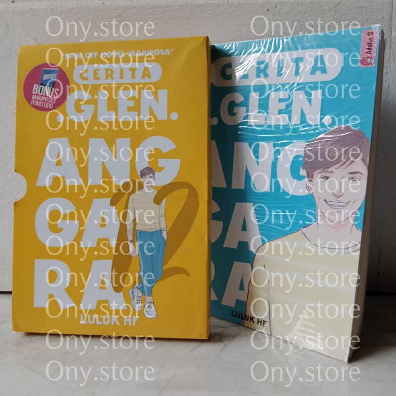 [PRELOVED] Novel 12 Cerita Glen Anggara