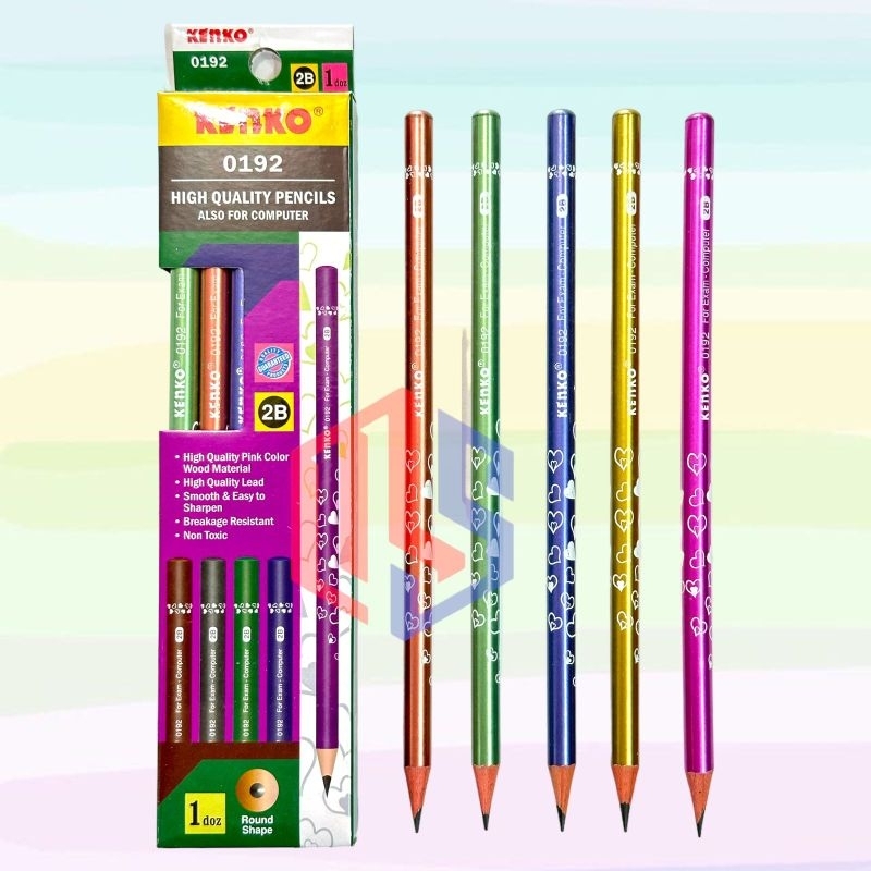 

Pensil 2B Kenko 0192 (12 Pcs)