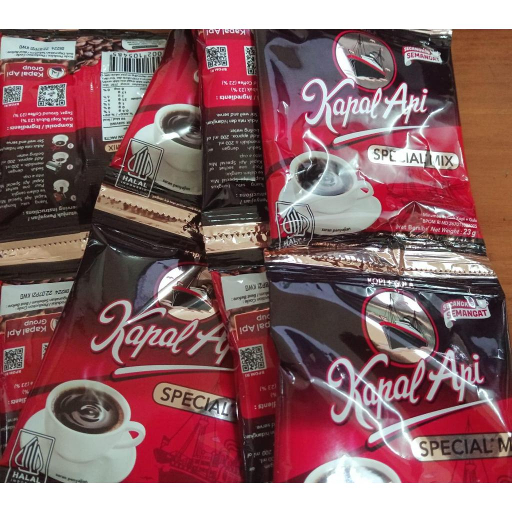 

KOPI KAPAL API SPECIAL MIX UKURAN 23 GR 10 SACHET