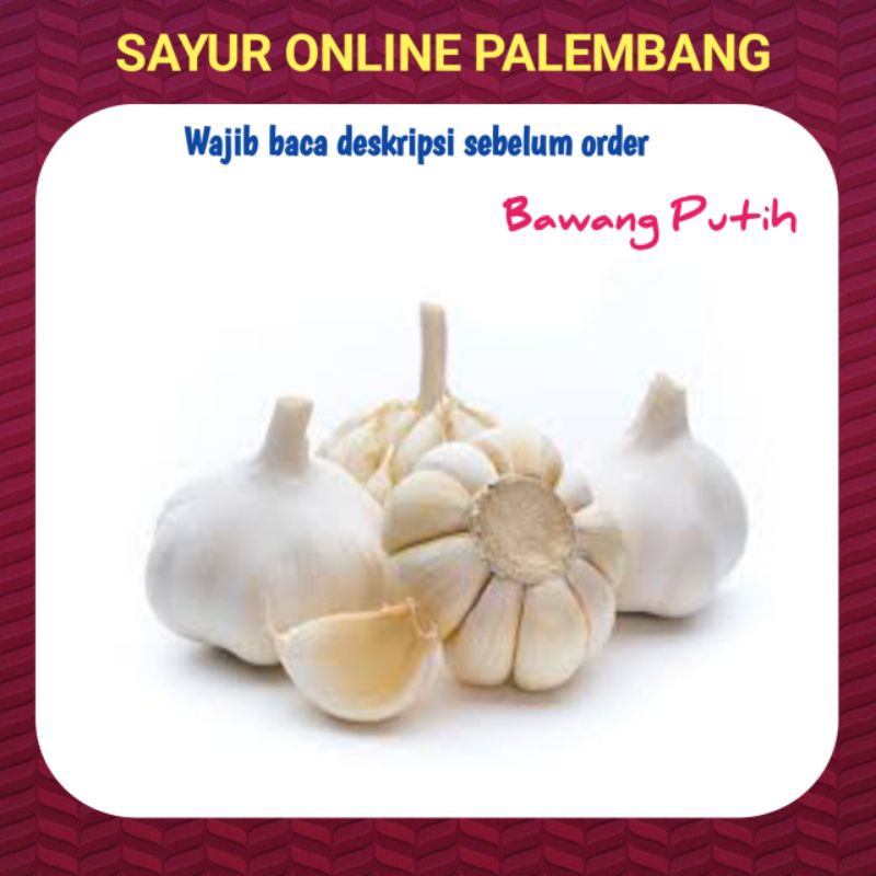 

Bawang Putih 100gram - Sayur Online Palembang