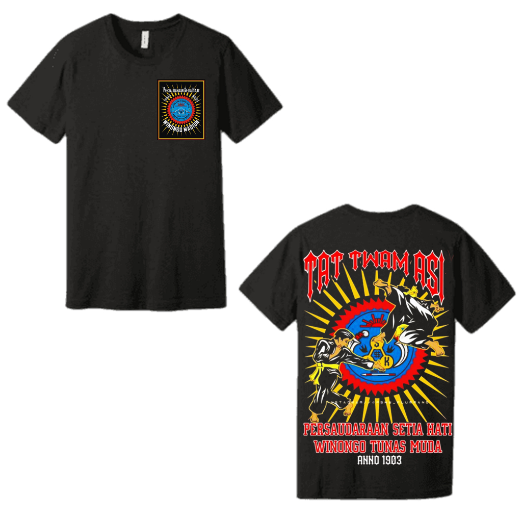 kaos ashwin pshw " tat twam asi" sh winong winongo kaos logo
