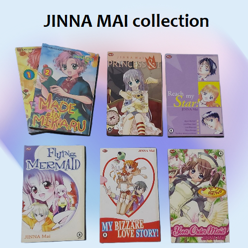 JINNA MAI koleksi / MADE in MIKARU / PRINCESS & I / Flying Mermaid / Your Order Maid / Reach Ny Star