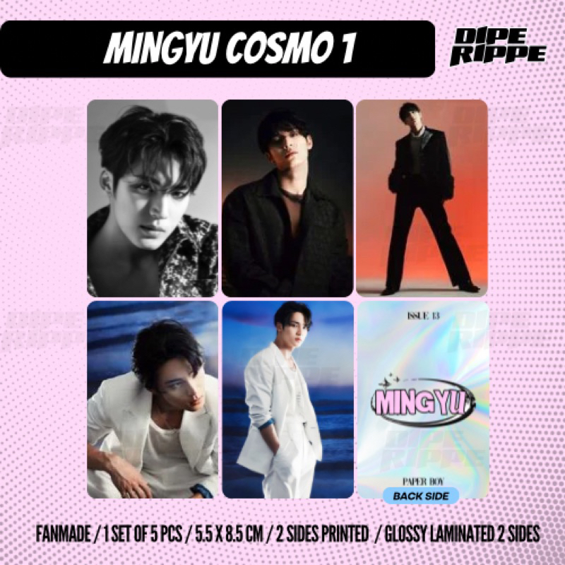 MINGYU JOSHUA SVT COSMO MAGAZINE