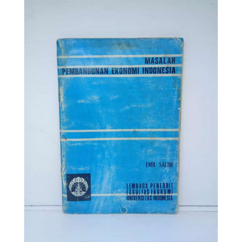 Buku MASALAH PEMBANGUNAN EKONOMI INDONESIA | Emil Salim