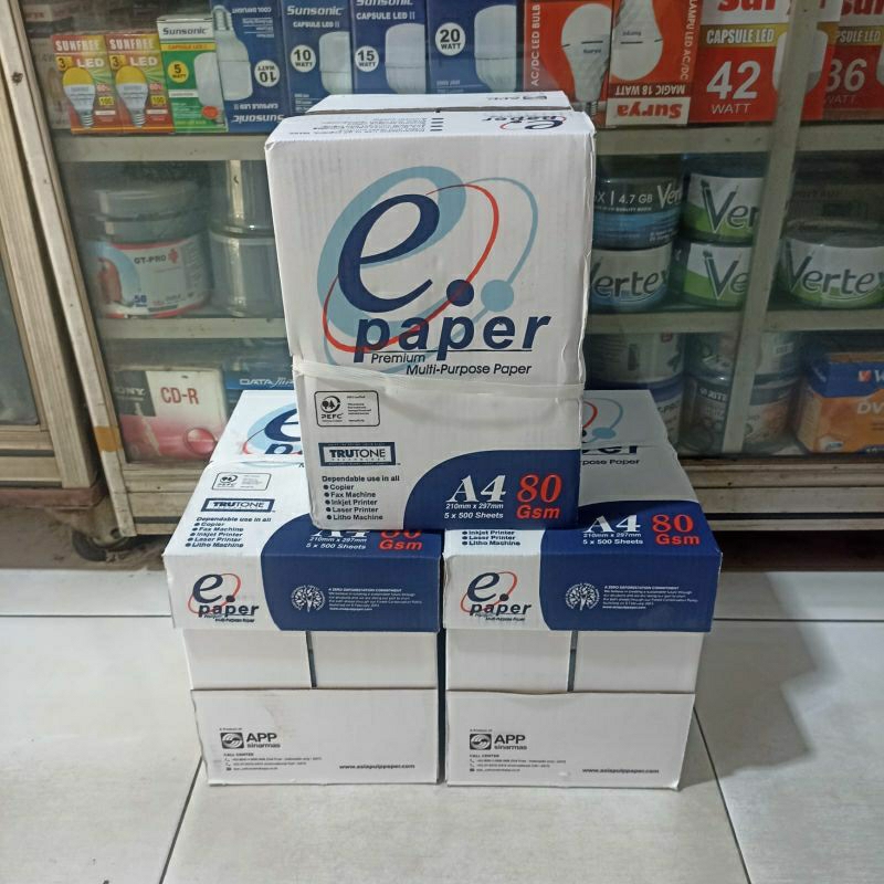 

kertas hvs A4 80 gram ...