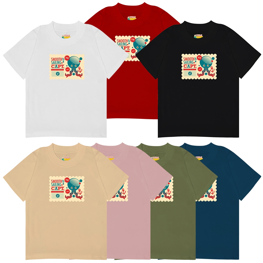 YEAH RIGHT KIDS Sailing T shirt - Kaos Anak Cotton Combed 30s Unisex