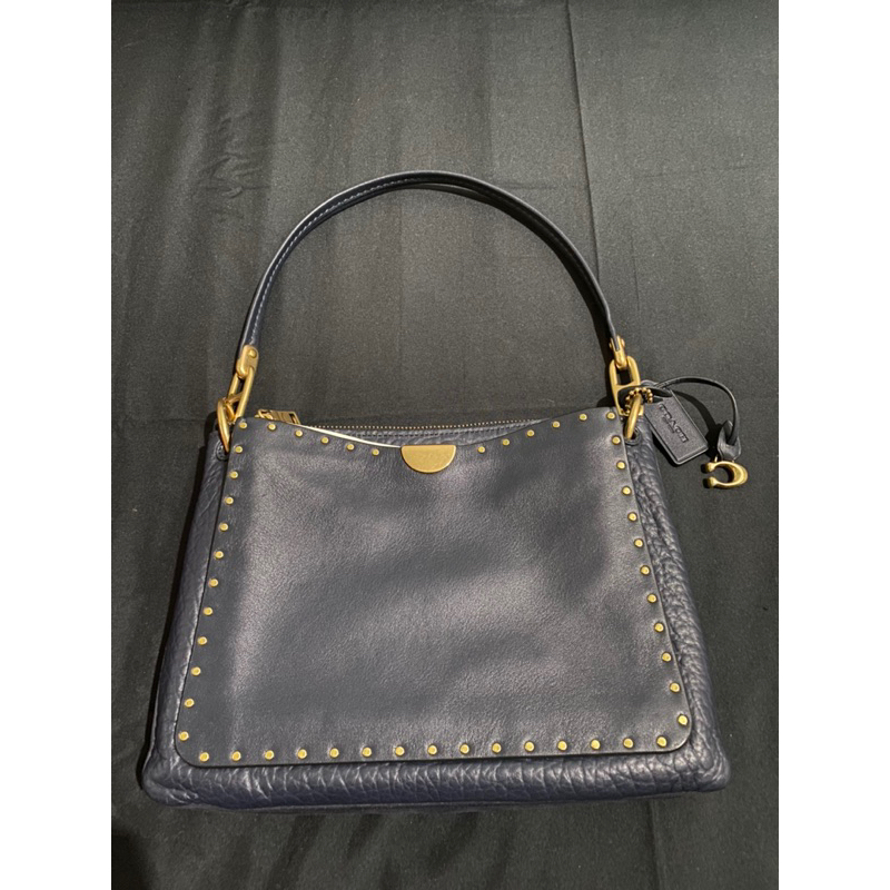 Coach Dreamer Shoulder With Rivets