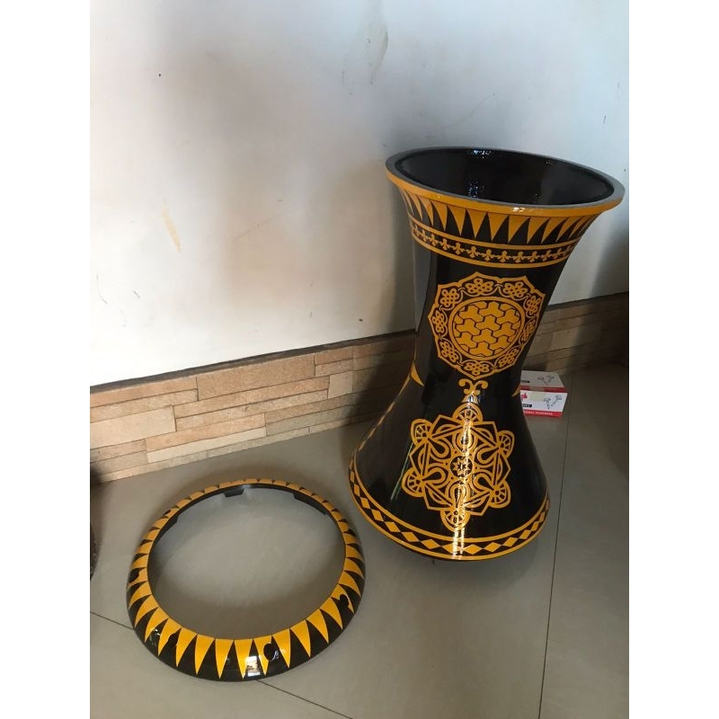 Darbuka aluminium/cor 9in