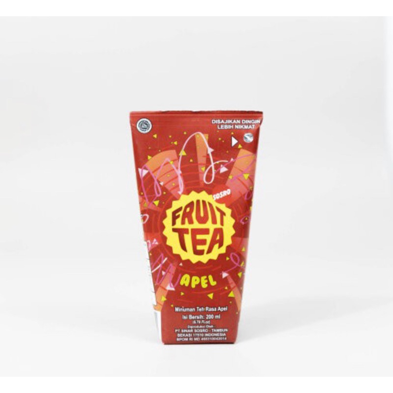 

Fruit Tea Minuman Teh Apel 200 mL