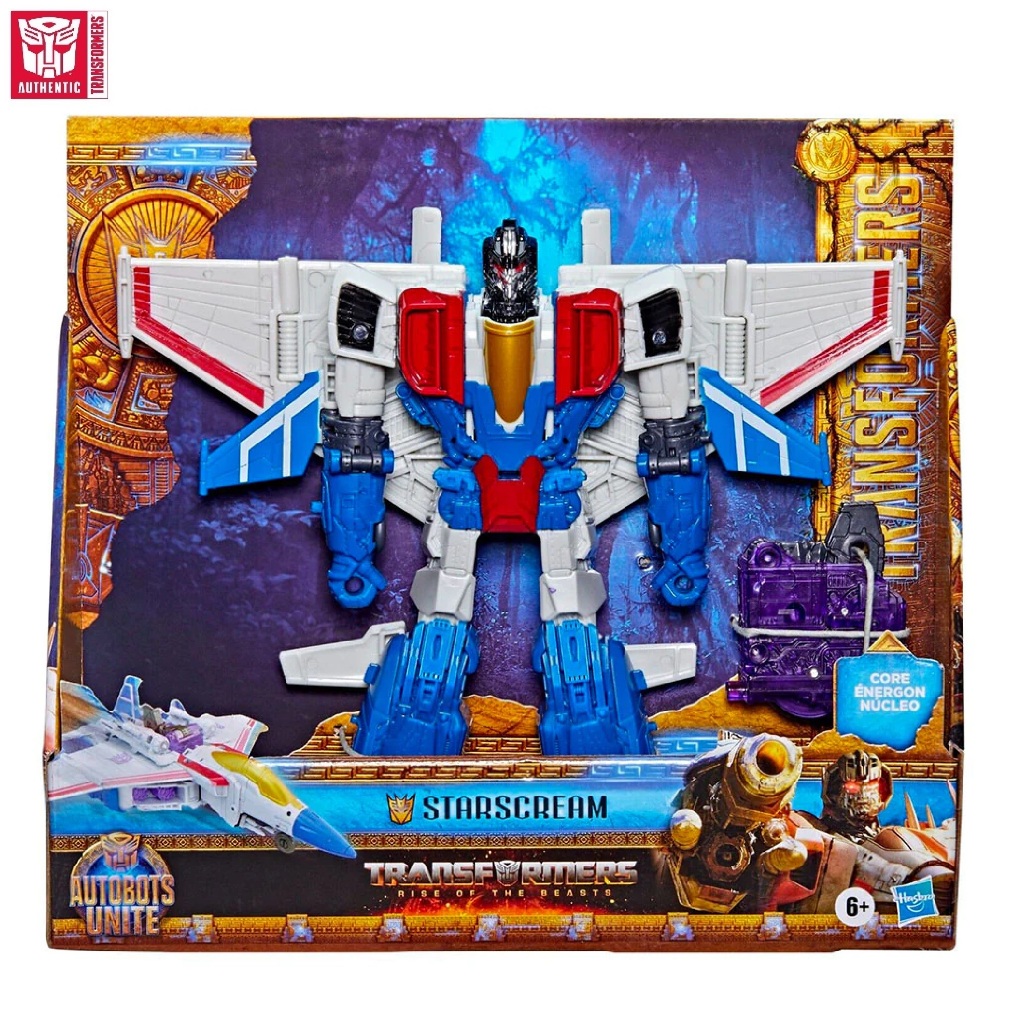 TRANSFORMERS Rise of the Beasts Movie Autobots Unite Nitro Series Starscream Figure TFOF4915