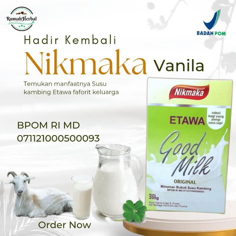 

|NIKMAKA VANILA | ETAWALIN | SKYGOAT VANILA | Dijamin original