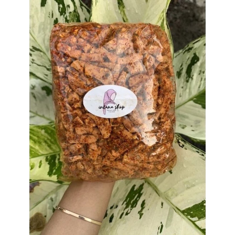 

BASRENG PEDAS DAUN JERUK 500 GR BASO GORENG STIK SULTAN VIRAL