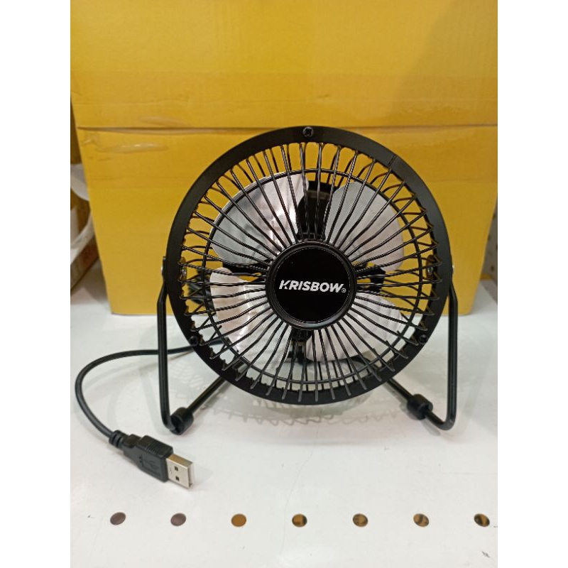 KRISBOW KIPAS ANGIN PORTABLE 4 INCH / KIPAS MINI / MINI FAN / TABLE FAN