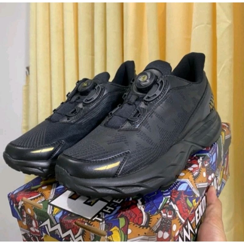 sepatu exduma fullblack original / sepatu exduma