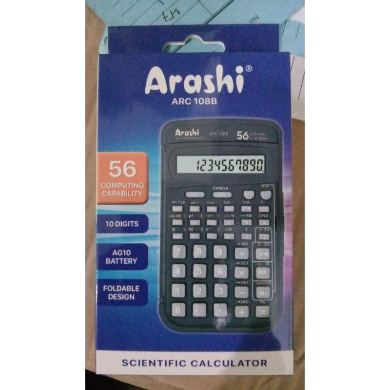 

KAKULATOR ARASHI ARC 108B