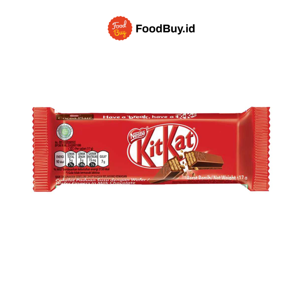 

Nestle Coklat Kitkat 2F 17 gr