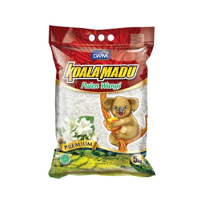 

Beras premium Koala pulen wangi/ setra ramos 5kg