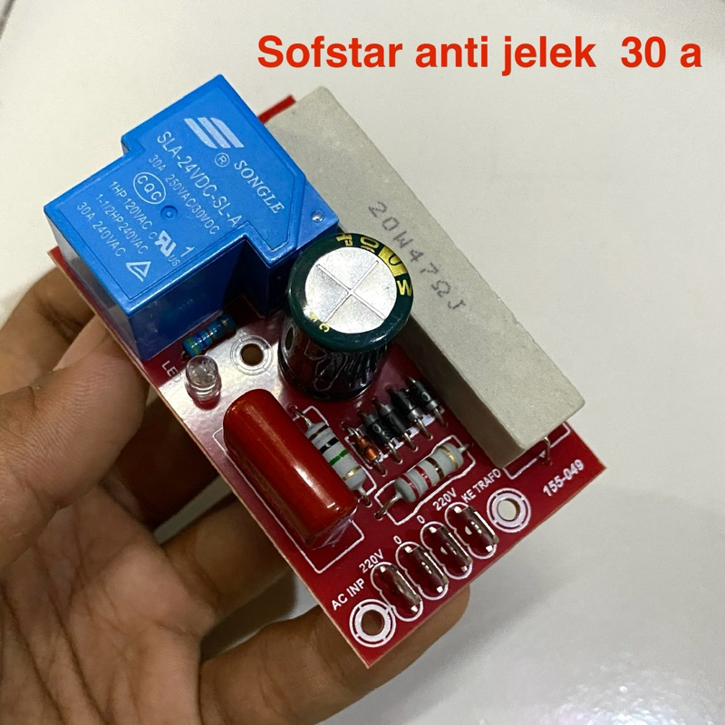 Sofstar anti jeglek 30a pcb red
