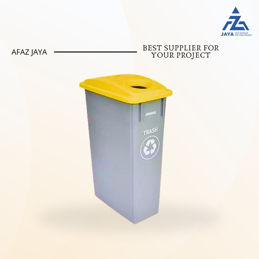 TEMPAT SAMPAH PLASTIK 90 LITER TONG SAMPAH BESAR PLASTIK KUAT BESAR
