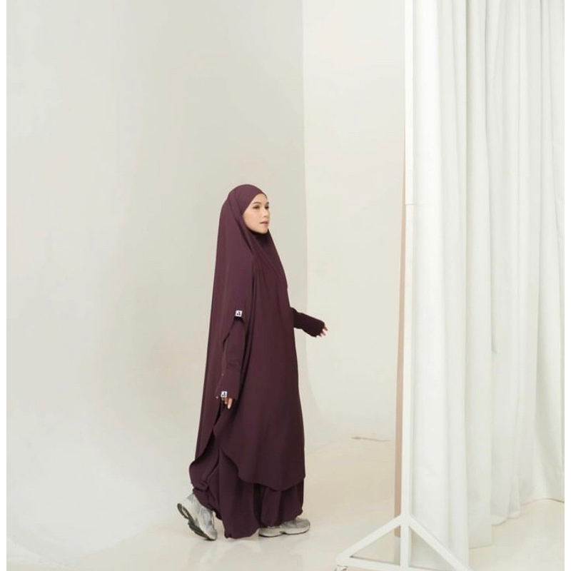 Preloved Aqsa Abaya Sasafras size M | aqsamodestwear | aqsa modest wear