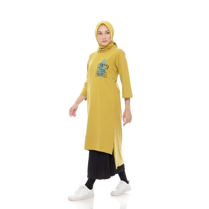 Atasan Wanita Muslim Long Tunik Jumbo Nabila By Mareema