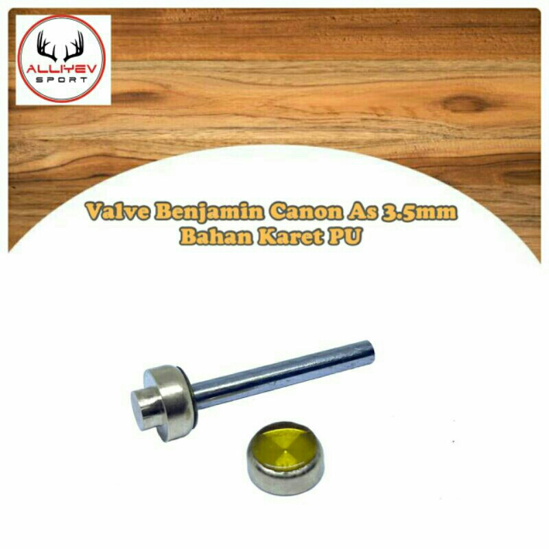 pentil benjamin canon 3,5mm - pentil valve benjamin canon as 4mm  - valve canon benjamin od22 dan od