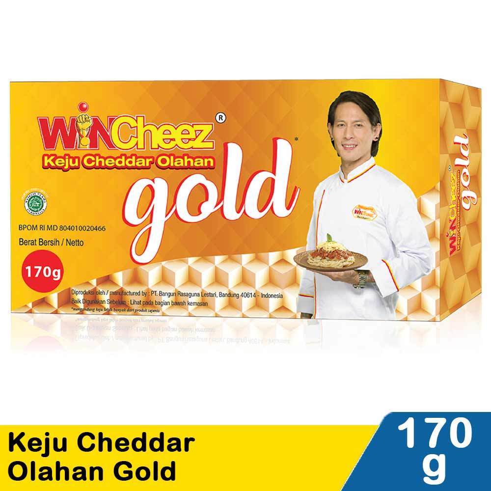 

Wincheez Keju Cheddar Olahan Gold 170G