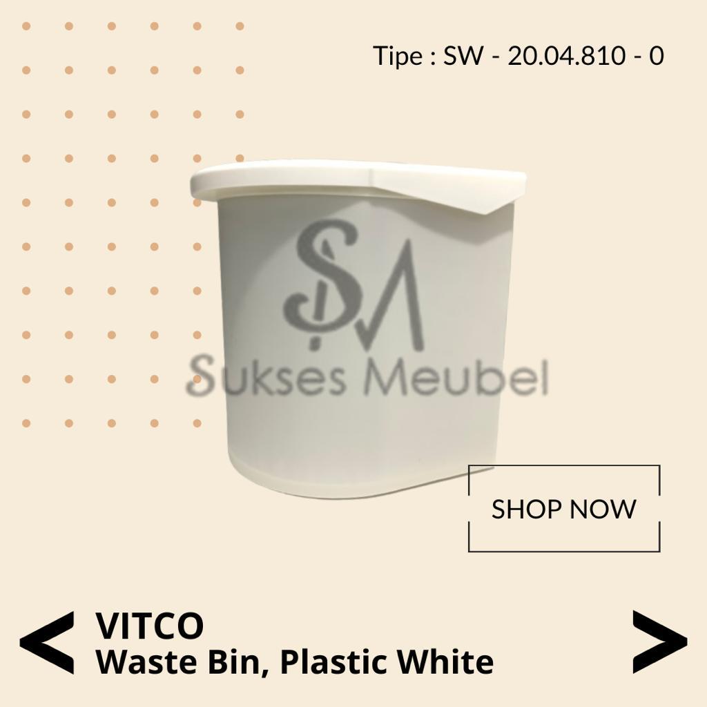 VITCO Plastic Waste Bin SW - 20.04.810-0 | Tempat Sampah VITCO