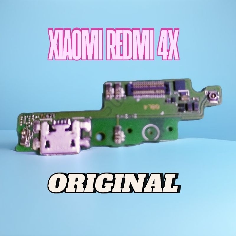 Konektor Cas Papan Konektor Cas Mic Xiaomi Redmi 4X Original