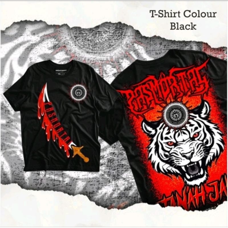 Kaos Distro Padmortal Tanah Jawa Harimau
