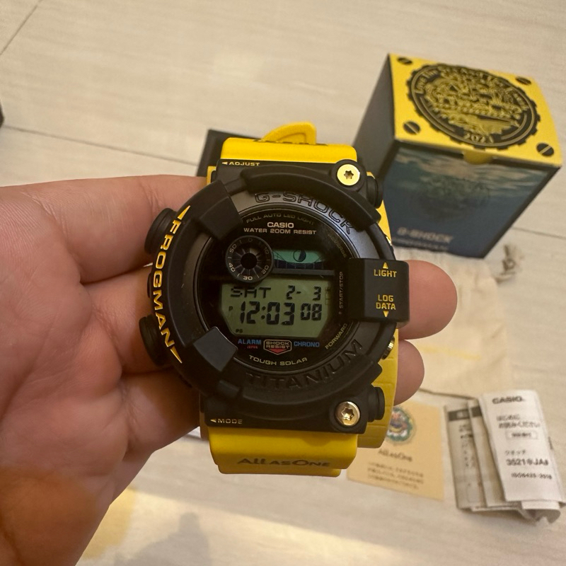 Casio G-Shock Frogman Titanium GW-8200K-9JR / GW8200 / GW8200K ICERC 2023 LIMITED EDITION JDM, Made 