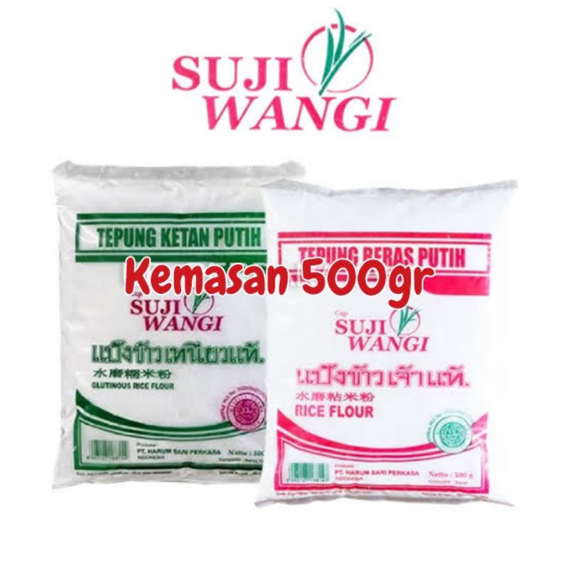 

Tepung Beras Ketan SUJI WANGI Kemasan 500gr