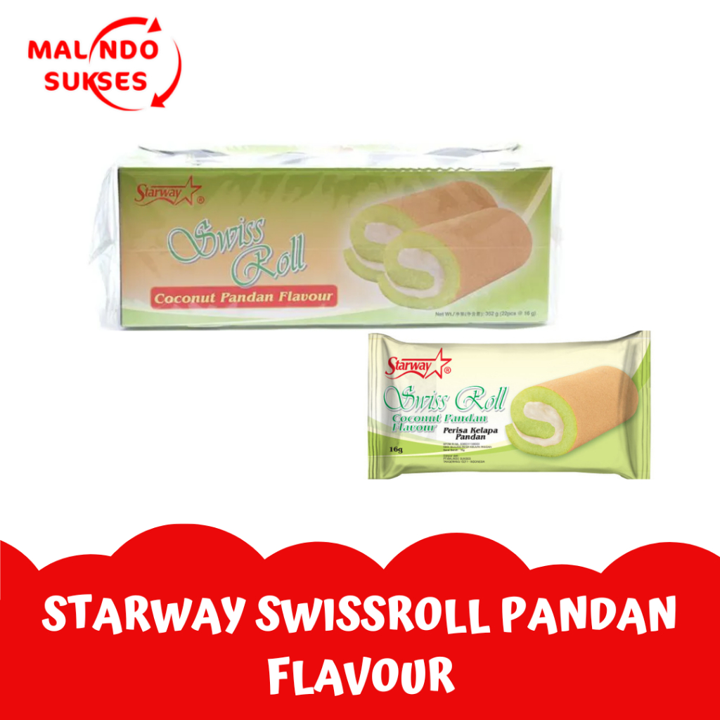 

Starway Swiss Roll Pandan
