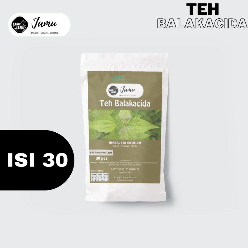 

Teh Balakacida Isi 30 Kantung KangJamu Daun Herbal