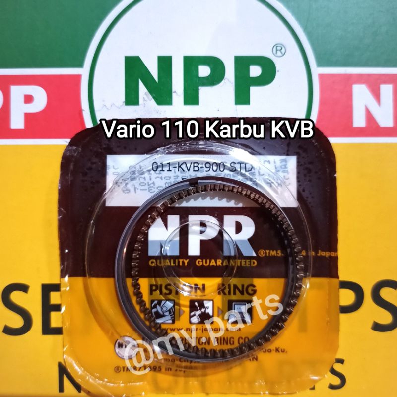 Ring Seher Ring Piston Vario 110 karbu Vario tecno 110 Karbu KVB Merek NPP