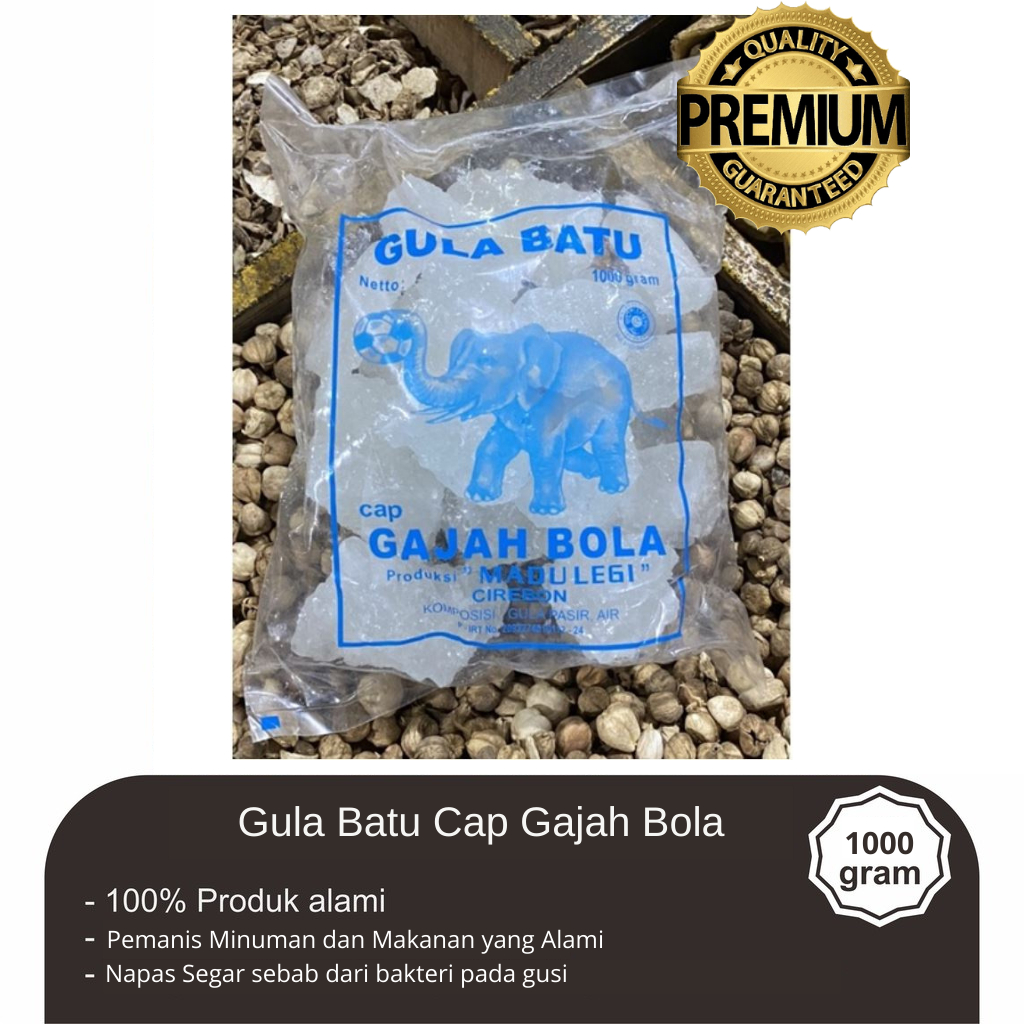 

Gula Batu Cap Gajah Bola Termurah PREMIUM QUALITY